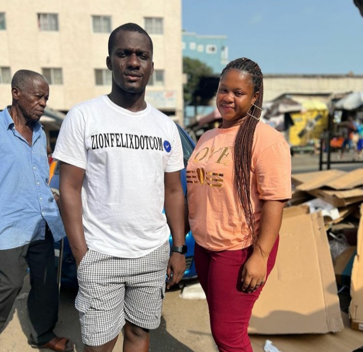 Zion Felix gifts lady brand new sewing machine: Lady Breaks Down Into Tears As Zion Felix Gifts Her Brand New Sewing Machine To Support Her (Video)