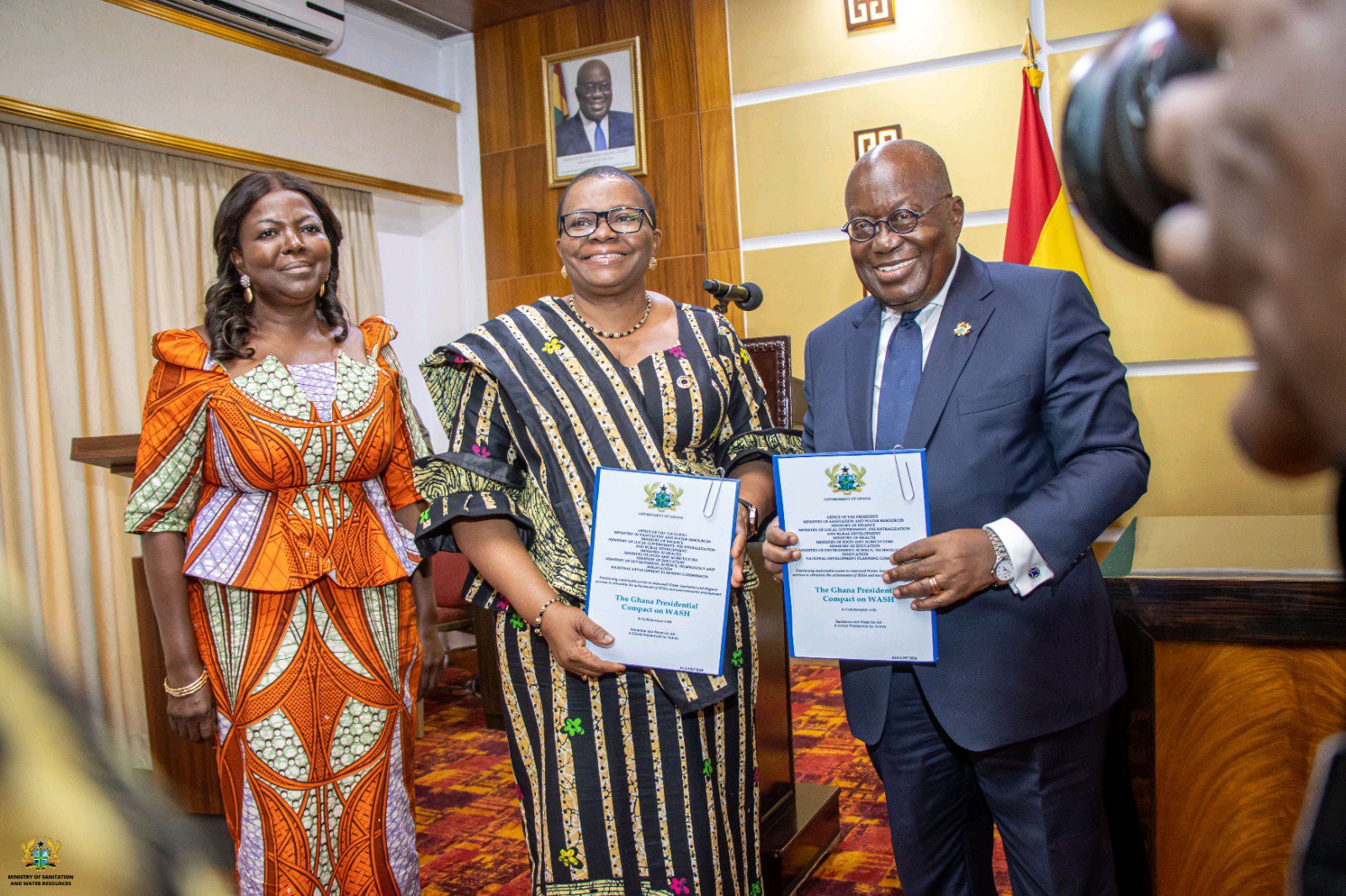 Akufo-Addo Signs Presidential Compact On Water, Sanitation And Hygiene