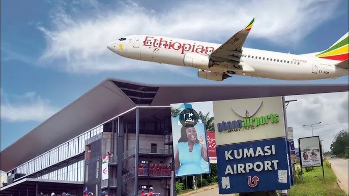 GACL And Ethiopian Airlines Begins Direct Flights from Kumasi to London