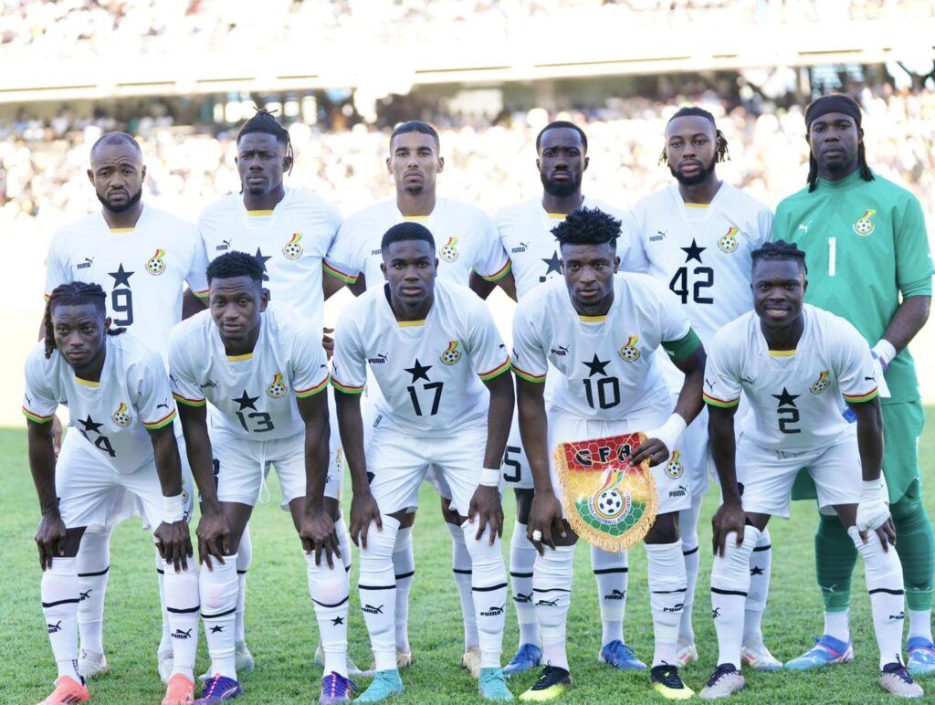 Black Stars Ranked 77th Globally, 14th in Africa In FIFA Rankings As 2024 Ends